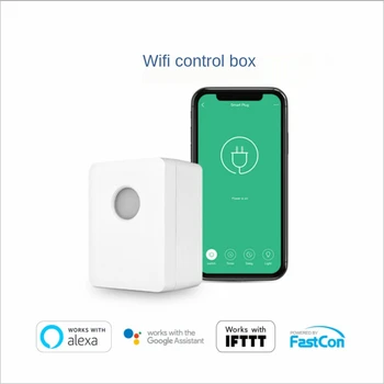 Smart laiko valdymas balsu WIFI belaidžio tinklo jungiklis wi-fi box BestCon