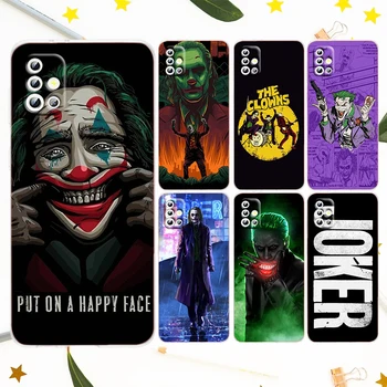 Anime Prabanga Joker Logotipą, Telefono dėklas, Skirtas Samsung A73 A72 A71 A53 A51 A52 A42 A32 A33 A22 A23 A13 A21 A03 A04 5G Skaidrus