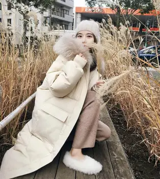 DY08 kamšalu striukė moterų vidutinio ilgio žiemos naujas stilius korėjos prarasti Dongdaemun plonos medvilnės kailio striukė kamšalu striukė