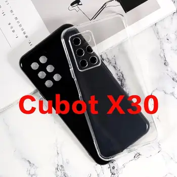 Kameros Apsaugos Atveju Cubot X30 Atgal Padengti Ultra-plonas Skaidrus, Telefono dėklas ant CubotX30 X 30 Silikono Caso Shell Odos Dėklu