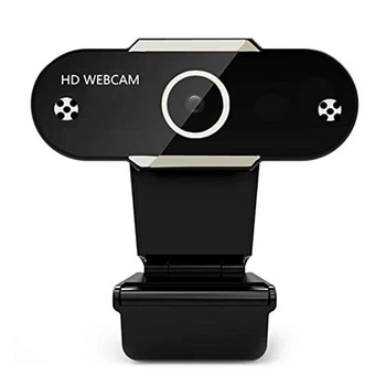 Top 1080P Aukštos raiškos Kompiuterio USB Webcam Disko-Nemokamai Su Mikrofonu Sukasi Kompiuterio Darbalaukio vaizdo Kamera