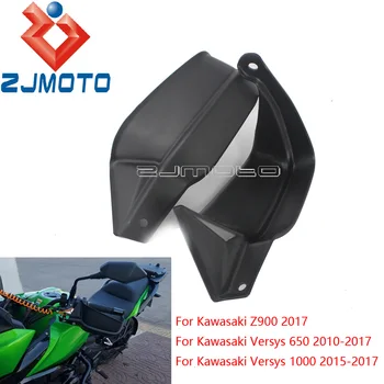 Juoda Motociklo Handguards Vertus Apsaugos Kawasaki Z900 2017 Versys 650 Versys 1000 2010 11 12 13 15 14 15 16 Handguard