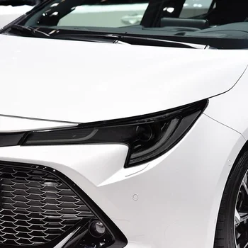 Toyota Corolla E210 2019 2020 2014-2018 m. NPS Reikmenys, Automobilių Žibintų Apsauginės Plėvelės Žibintai Skaidrūs Juodi TPU Lipdukas