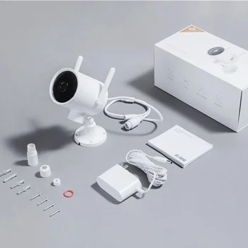 Lauko 2K Advanced Naktinio Matymo Ip Kameros WiFi VAIZDO Kamera Pasukti Objektyvą Stebėjimo Kamera Youpin Nemokamas pristatymas Originali