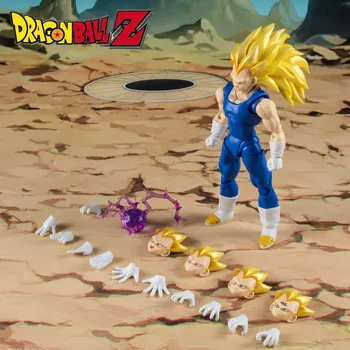 Sandėlyje Dragon Ball SHF Vedžitas Anime Veiksmų Skaičius, Karališkojo Kraujo Super Saiyan SSJ3 Demoniacal Tinka Judantys Žaislai Vaikams Modelis