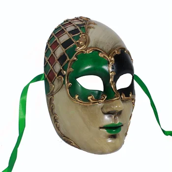 Italijos Antikvariniai Karnavalas Halloween Mask Venecijos Rankų Darbo Tapybos Šalies Kaukė Christma Cosplay Kaukė Helovinas Šalis Karnavalas Kaukė