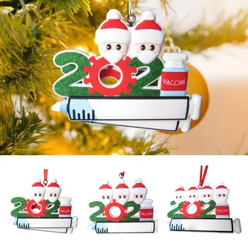 2021 Asmeniniams, Šeimos Kalėdų Eglutės Ornamentu Asmeninį Išgyveno Šeimos Pakabukas Mini Kalėdų Eglutės Kabo Pakabukas