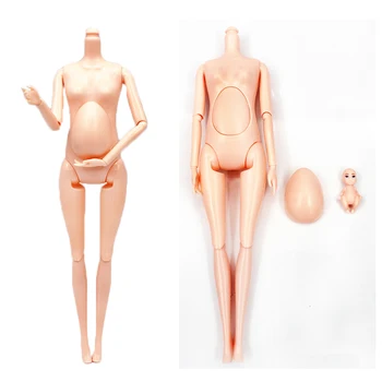 Naujas 29cm lėlės 11 Kilnojamojo Bendras Nėščia BJD Doll Nuogo Kūno 