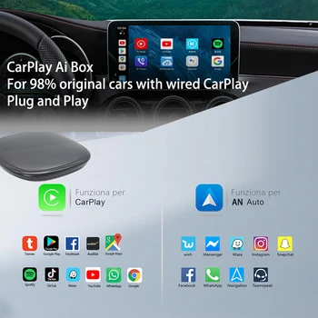 UX999 Pro Carplay Ai Langelį Belaidžio Carplay Box Car Multimedia Player Plug And Play Carplay Automobilių Reikmenys