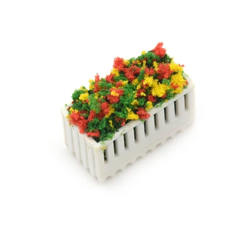 Mados 1pc Gėlių Lovos Augalai Miniatiūrinės Kraštovaizdžio Pasakų Sodo Dekoro Lėlių Lėlės Priedai