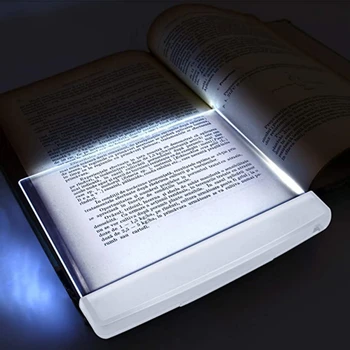 Kūrybos Skaitymo Naktį Šviesos, Plokštieji Akių Namų Miegamajame LED Knygą Šviesos Nešiojamų Kelionių bendrabutyje Led Stalo Lempa