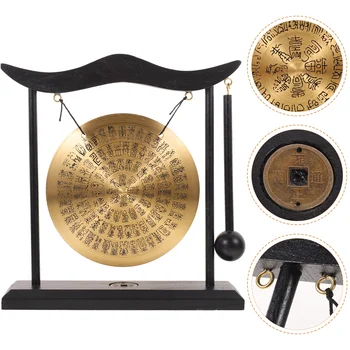 Derliaus Su Drumstick Kūrybinės Naujų Gong Ornamentu Gong Amatų Gong Apdailos Gong Ornamentu Scenos Išdėstymas Gong Puošmena