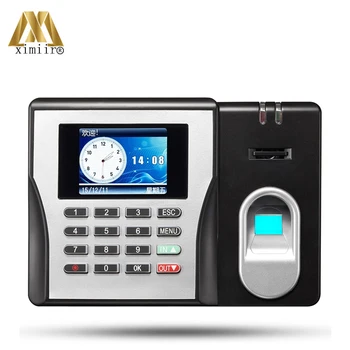 Biometrinis pirštų Atspaudų Slaptažodį Lankomumo Mašina Darbuotojų Tikrinimas Diktofonas Laiko Mašina Lankomumas