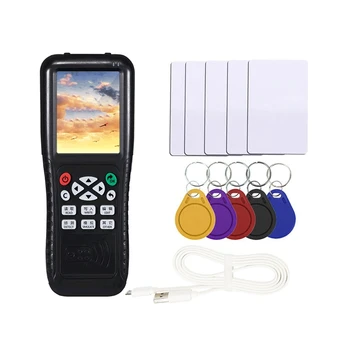 RDA Kopijuoklis Su Visiškai Iššifruoti Funkcija, Smart Kortelės Klavišą NFC IC ID popierinės kopijavimo aparatų matricos Skaitytojui Rašytojas (UID Klavišą T5577 Kortelė)