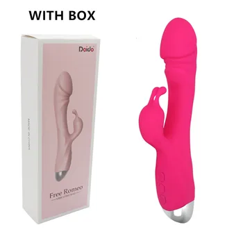 Vibratoriai Vaginos G Spot Klitorio Spenelių Dual Vibratoriai Stimuliatorius Massager Dildo Sekso Žaislai Moterims, Suaugusiųjų Moterų Masturbacija