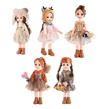 Graži Mergina Lėlės Aprangą Princesė Kolekciją Gimtadienio Dovanos 12 colių Baby Doll Vaikams