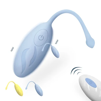 Sekso Žaislai Vibruojantis kiaušinis Makšties Belaidžio Kulka Nuotolinio Valdymo Vibratorius Masturbator G-taško Stimuliatorius USB Įkrovimo Produktus