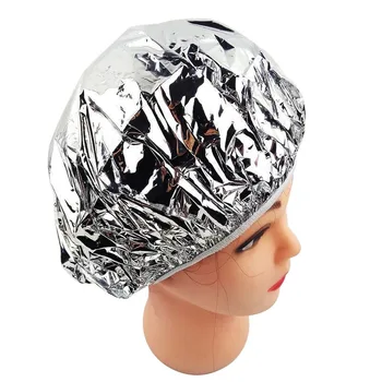 Dušo Kepuraitė Šilumos Izoliacija Ir Aliuminio Folijos Skrybėlę Elastinga Maudymosi Kepuraitė Moterims Plaukų Salonas Vonios Kambarys