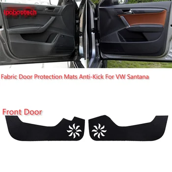 4pcs Audinio Durų Apsaugos Kilimėliai Anti-kick Dekoratyvinės Pagalvėlės Volkswagen Santana