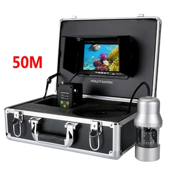 GAMWATER HD CCD 7 Colių Povandeninės Žūklės Kamera Žuvų Ieškiklis 0-360 Laipsnių Vaizdas Žvejybos Reikmenys Vaizdo Kameros, skirtos Žvejybos