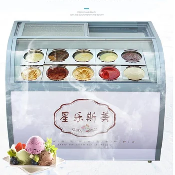 Ledų ekranas spintos šaldikliai komerciniai šaldytuvai ledų šaldiklis sunku ledų, šalto gėrimo ekranas kabinetas