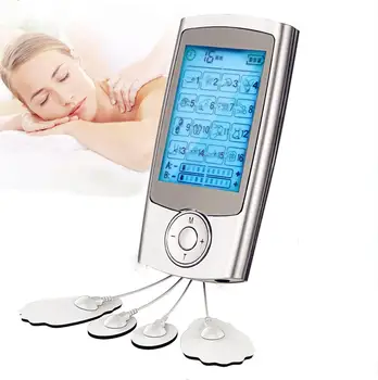 16 Rūšių Elektroninių Impulsų Massager EMS DEŠIMTIS Vienetas Raumenų Stimuliatorius Skausmo Terapija Dual Išėjimo Sveikatos Priežiūros Kūno Masažas