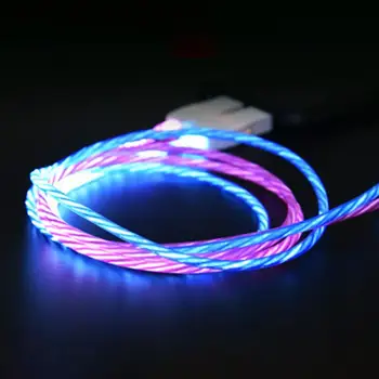 Šviesos Anti-vynioti LED Greito Įkrovimo Micro USB 