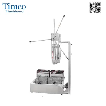 TIMCO Churros Mašina, 5L su Electric Fryer 12L Churreria Maker